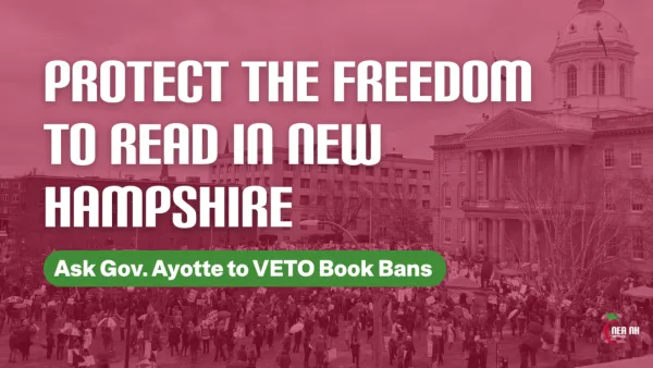 Protect the Freedom to Read in New Hampshire